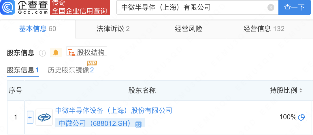 中微半导体公司注册资本增至40亿 要闻 第2张